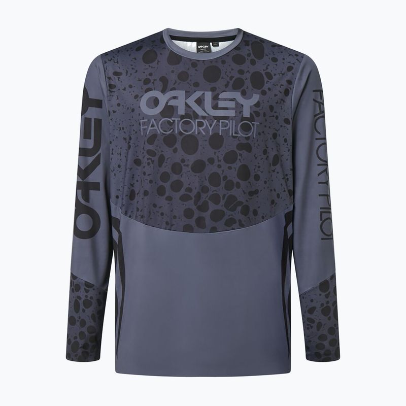 Oakley Maven Rc LS men's cycling jersey grey/black FOA404403 12