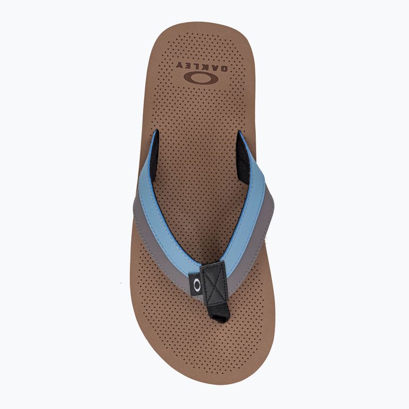 Oakley men's Burke Flip Flop brown FOF10041931V flip flops 6