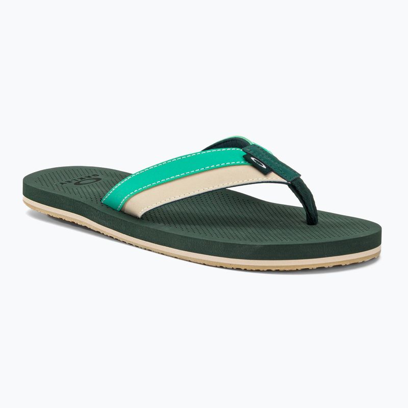 Oakley men's Burke Flip Flop green FOF1004197BC flip flops