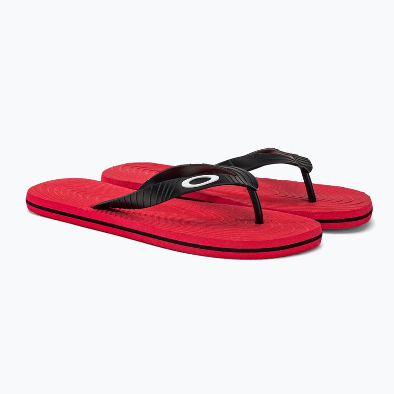 Oakley men's Catalina Flip Flop red FOF100423465 4