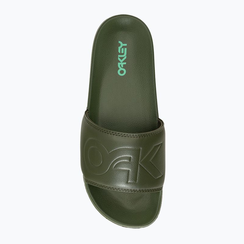 Oakley men's B1B Slide 2.0 flip-flops green FOF10042486L 6