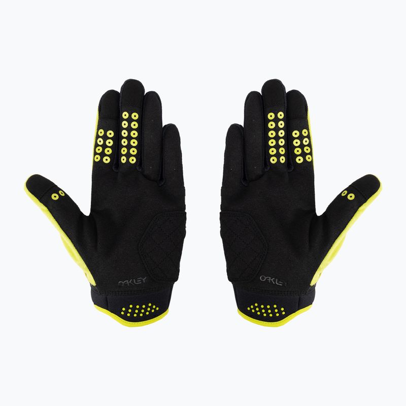 Oakley Switchback Mtb cycling gloves black/yellow FOS900879 2