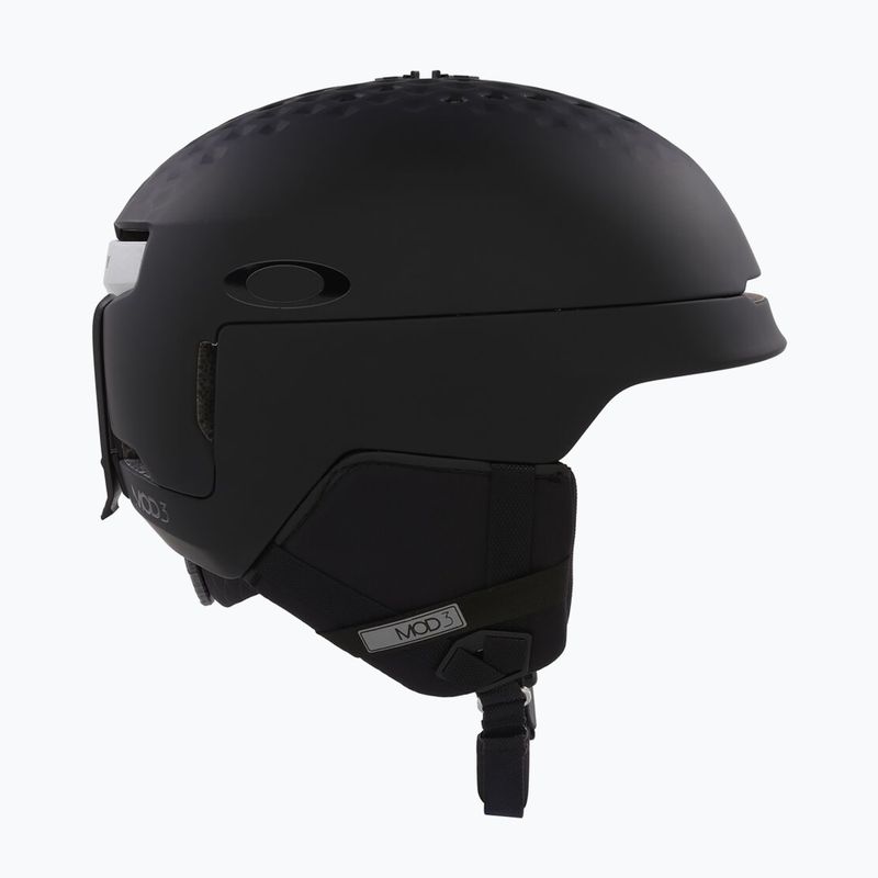 Oakley Mod3 matte blackout ski helmet 6