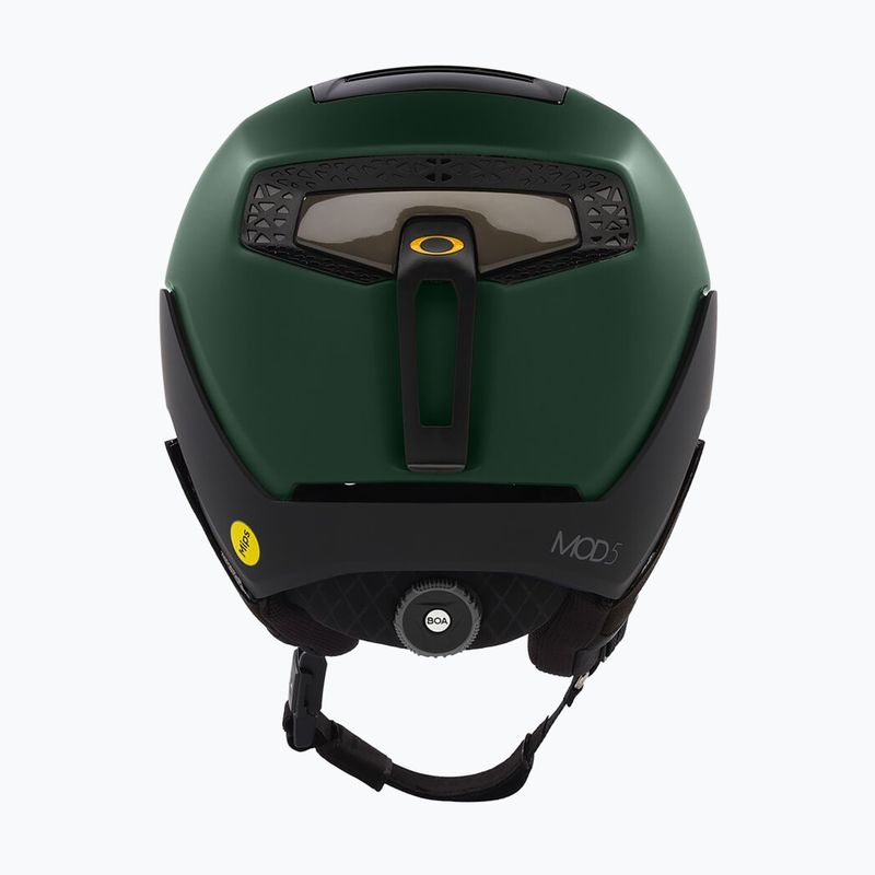 Oakley Mod5 mte hntr grn/mte blk ski helmet 4