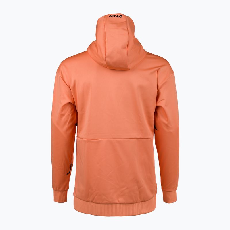 Men's Oakley Park RC Softshell Hoodie soft orange 2