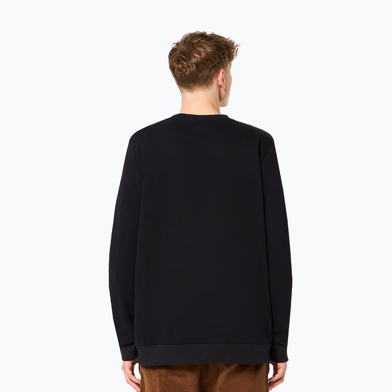 Men's Oakley Relax Crew Sweatshirt 2.0 blackout 3