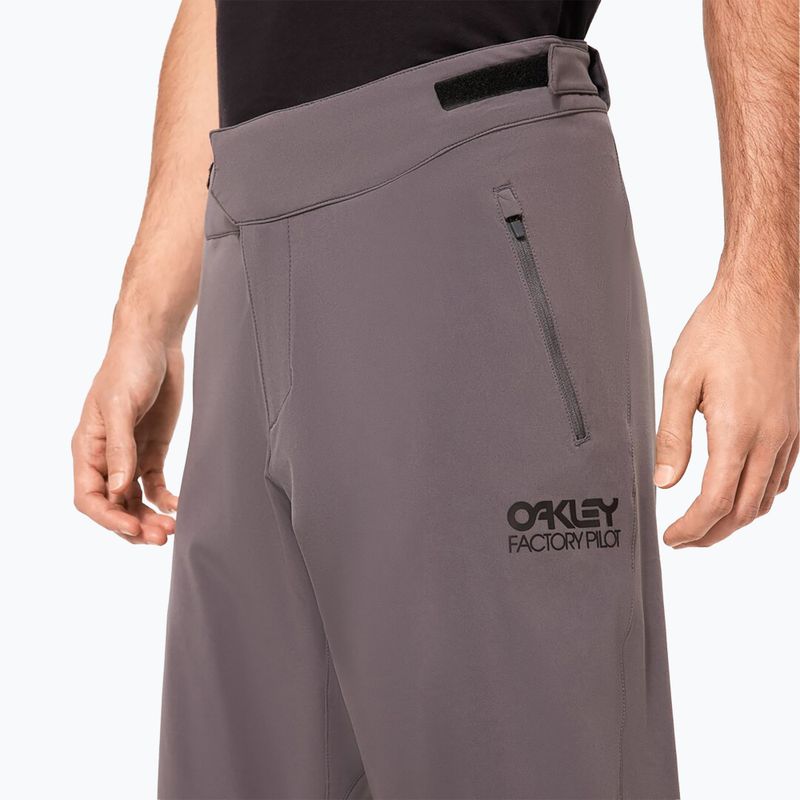 Men's Oakley Factory Pilot Lite I uniform grey bicycle shorts 6