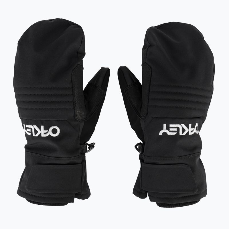 Oakley B1B Mittes blackout snowboard gloves 2