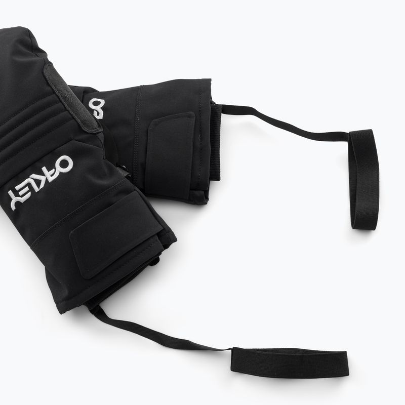 Oakley B1B Mittes blackout snowboard gloves 6