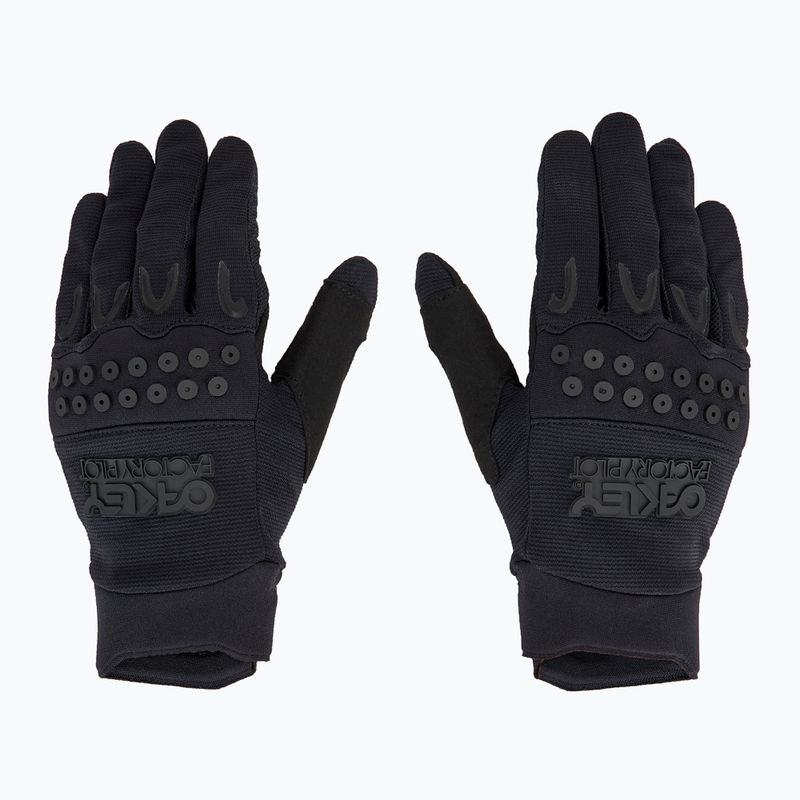 Oakley Switchback MTB Glove 2.0 blackout cycling gloves 3