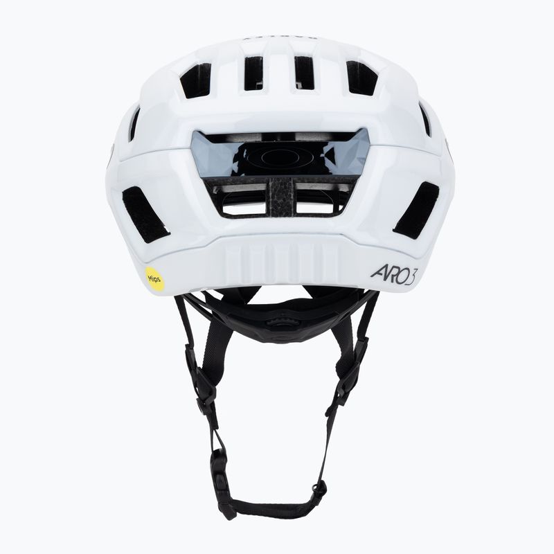 Oakley Aro3 Endurance EU bike helmet polished white 4