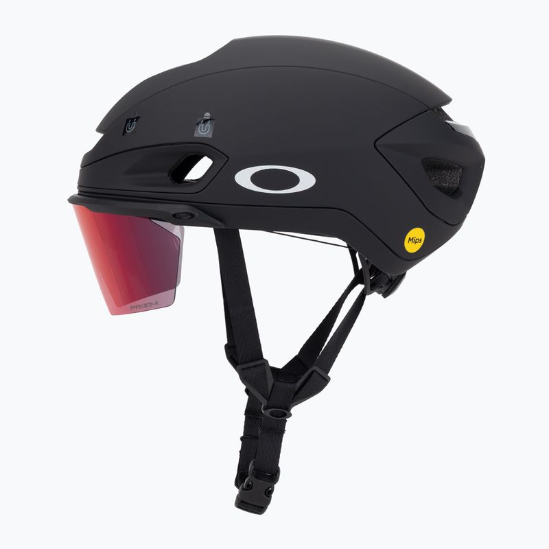 Oakley Aro7 Road matte black/prizm road bike helmet 3