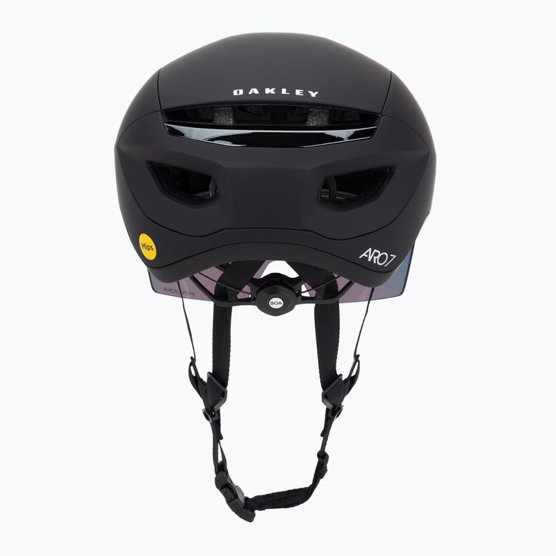 Oakley Aro7 Road matte black/prizm road bike helmet 4