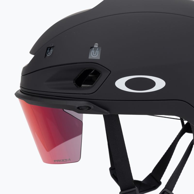 Oakley Aro7 Road matte black/prizm road bike helmet 7
