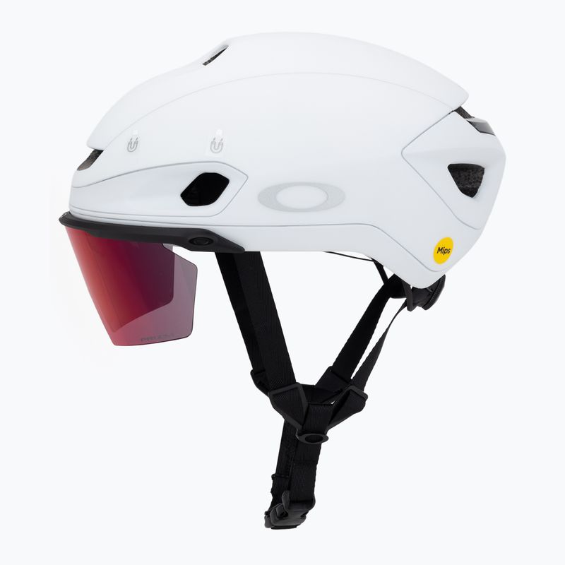 Oakley Aro7 Road matte white/prizm road bike helmet 3