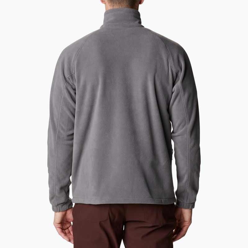 Columbia Fast Trek II grey men's fleece sweatshirt 1420421 2