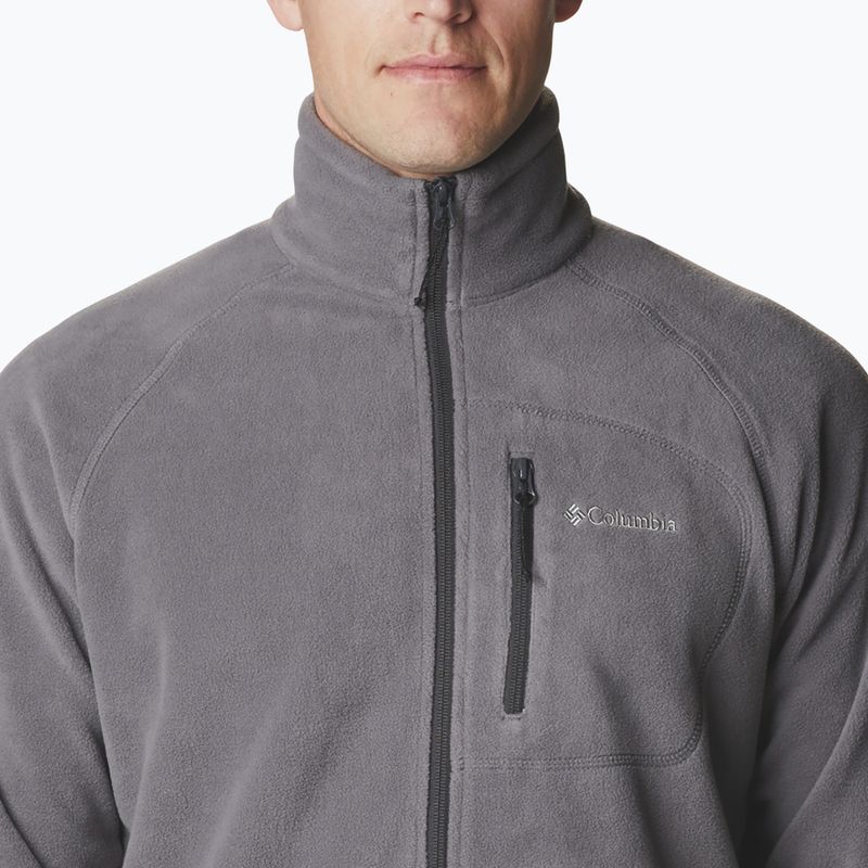 Columbia Fast Trek II grey men's fleece sweatshirt 1420421 4