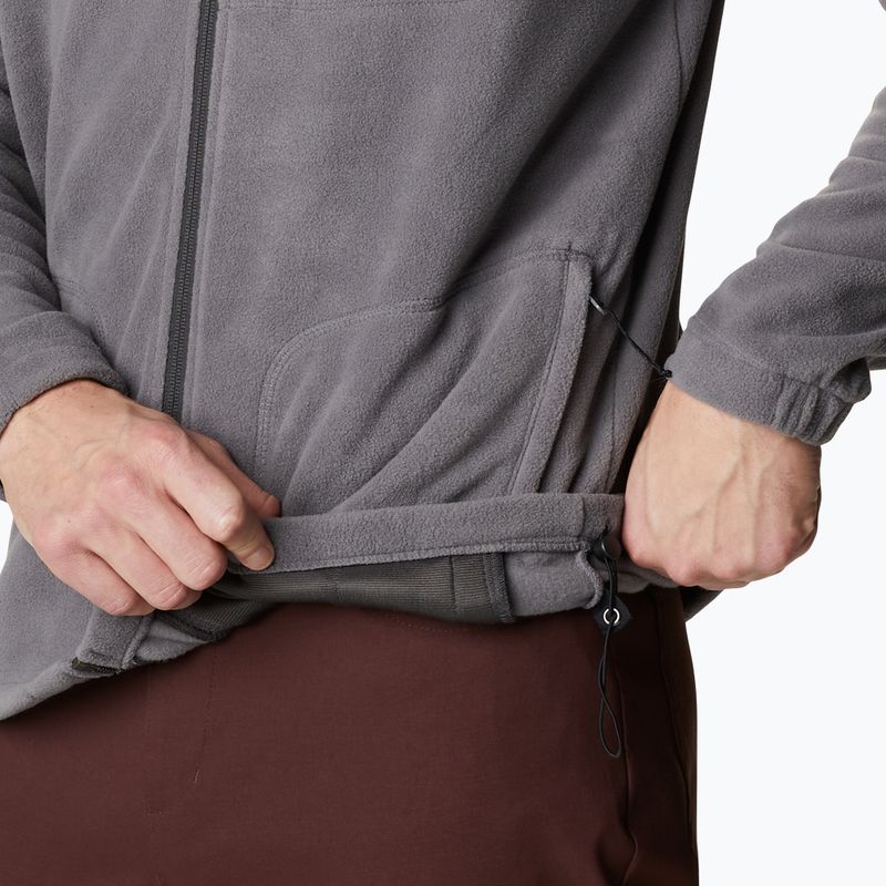Columbia Fast Trek II grey men's fleece sweatshirt 1420421 5