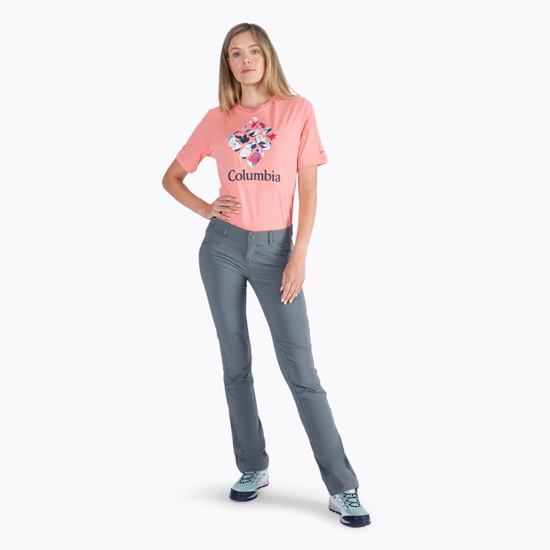 Columbia women's softshell trousers Peak to Point 23 grey 1727601 2