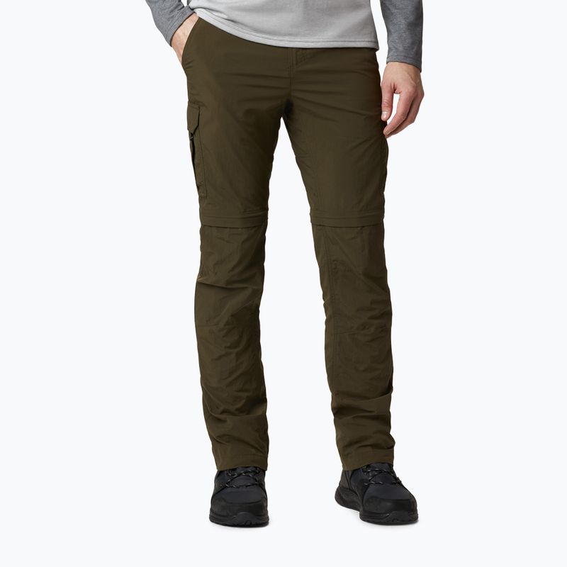 Columbia Silver Ridge II converti 319 green 1794891 men's trekking trousers