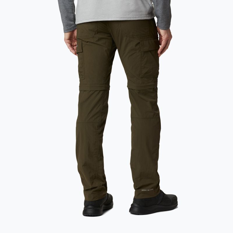 Columbia Silver Ridge II converti 319 green 1794891 men's trekking trousers 2