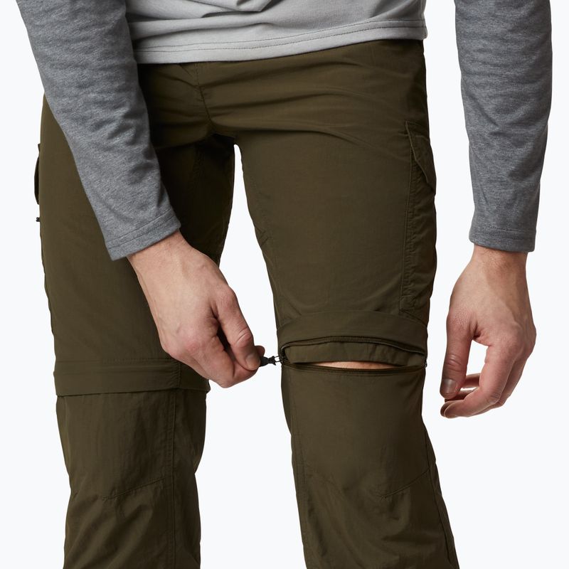 Columbia Silver Ridge II converti 319 green 1794891 men's trekking trousers 5