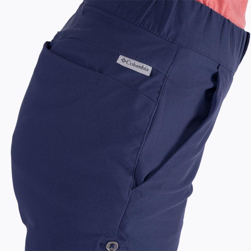 Columbia Firwood Camp II women's hiking shorts navy blue 1885313 5