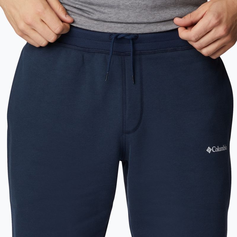 Men's Columbia Logo Fleece trekking shorts navy blue 1884601464 4