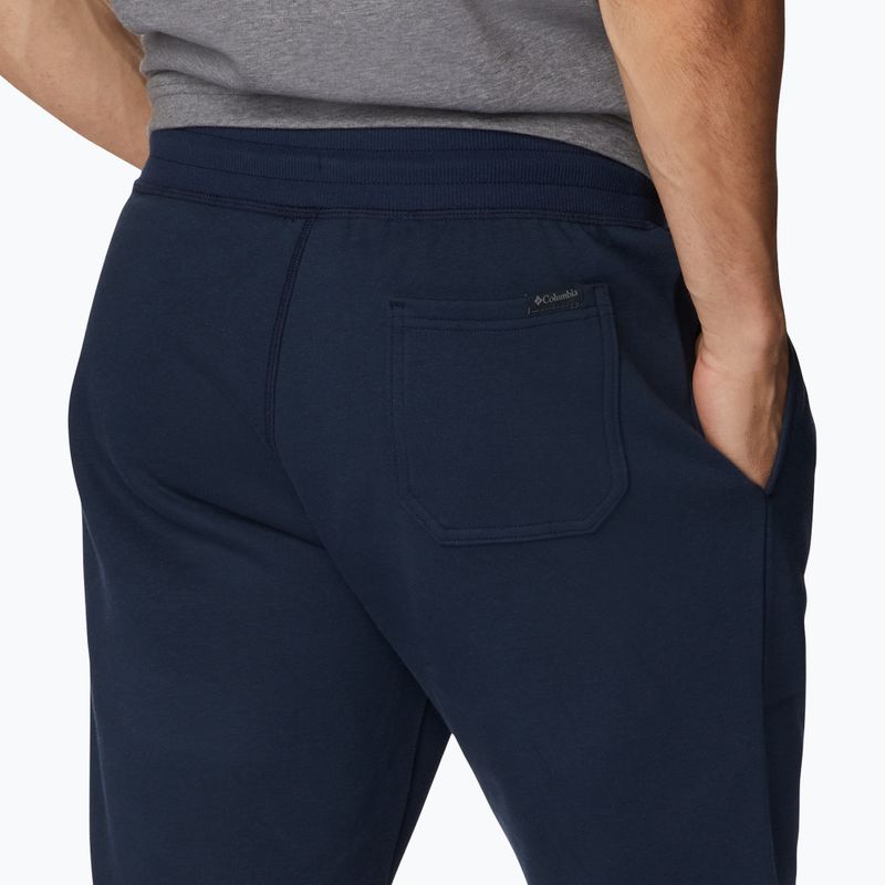 Men's Columbia Logo Fleece trekking shorts navy blue 1884601464 5