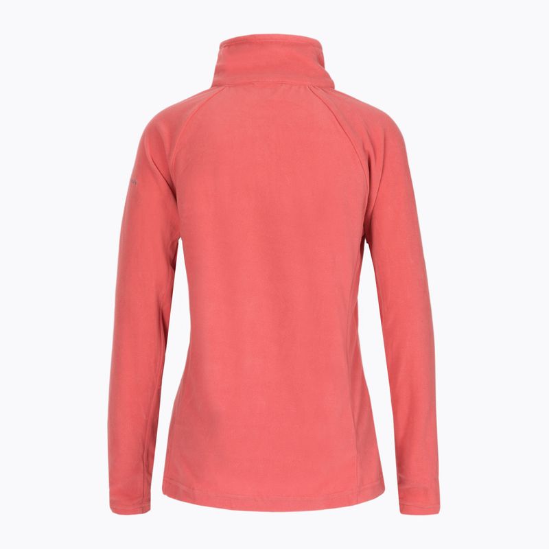 Columbia Glacial IV women's fleece sweatshirt dark coral 1802201 8