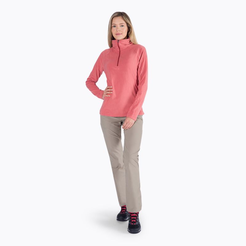 Columbia Glacial IV women's fleece sweatshirt dark coral 1802201 6