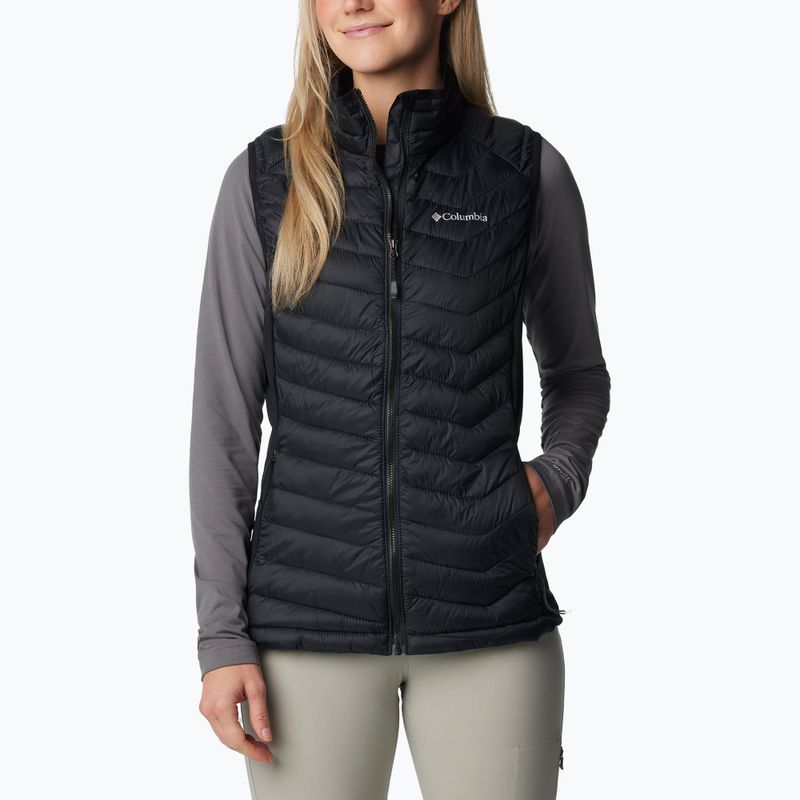 Columbia Powder Pass women's hiking sleeveless black 1832222012