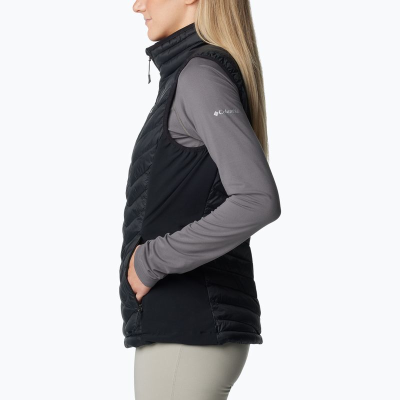 Columbia Powder Pass women's hiking sleeveless black 1832222012 3