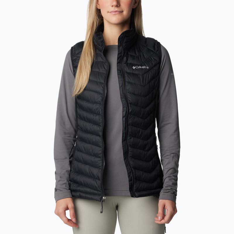 Columbia Powder Pass women's hiking sleeveless black 1832222012 6