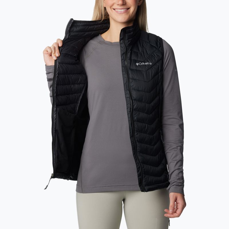 Columbia Powder Pass women's hiking sleeveless black 1832222012 7
