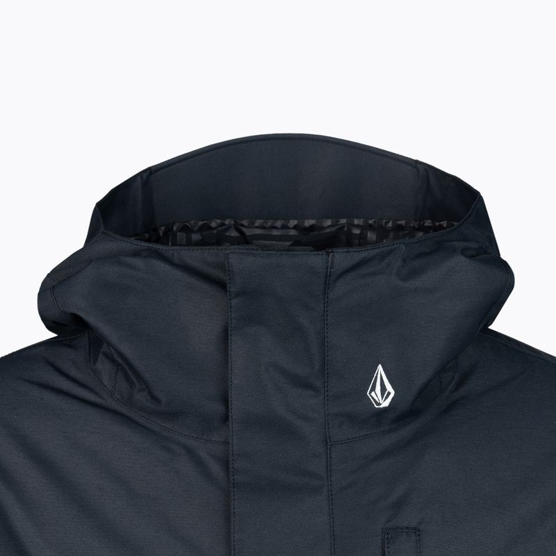 Men's Volcom 17Forty Ins snowboard jacket black G0452114 3