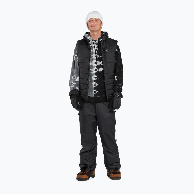 Men's Volcom Insulate HD grey/black snowboard sweatshirt G4152204-TDY 3