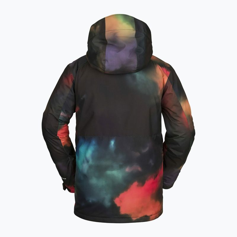 Men's Volcom Scortch Ins snowboard jacket in colour G0452208-MLT 2