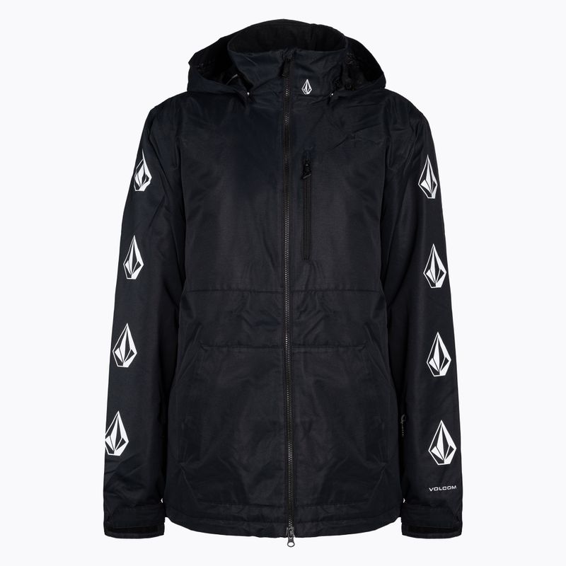 Men's Volcom Deadly Stones Ins snowboard jacket black G0452210-BLK