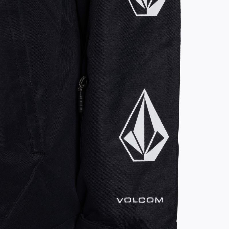 Men's Volcom Deadly Stones Ins snowboard jacket black G0452210-BLK 3