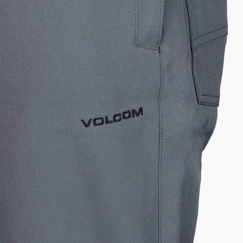 Men's Volcom Klocker Tight grey snowboard trousers G1352209-DGR 3