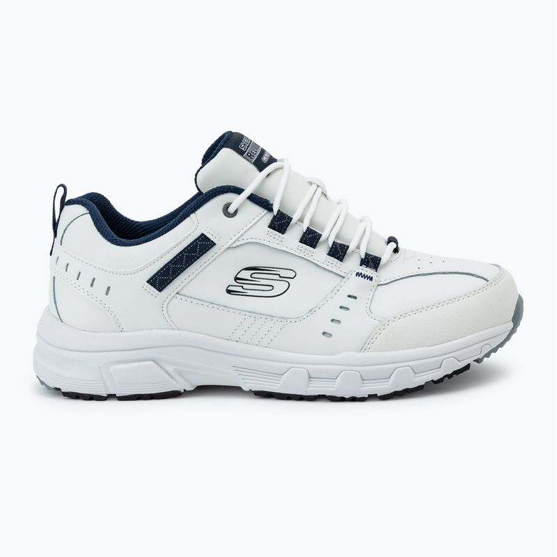 SKECHERS men's shoes Oak Canyon Redwick white/navy 2