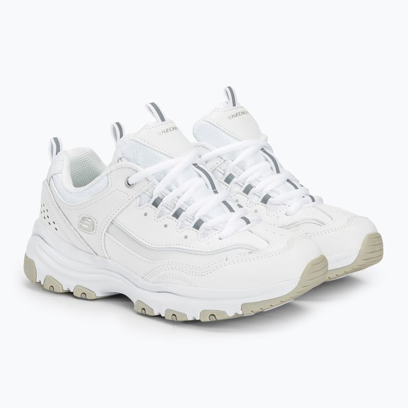 SKECHERS women's shoes Iconic white 4
