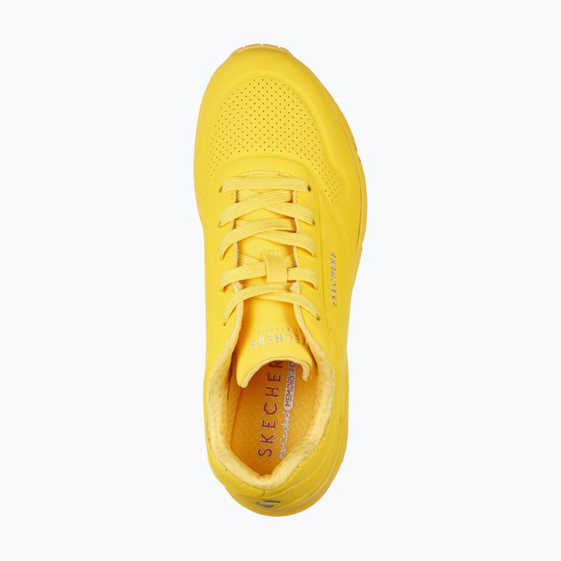 SKECHERS women's shoes Uno Stand On Air yellow 4