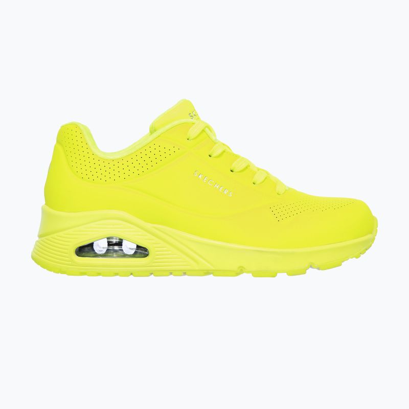 Women's shoes SKECHERS Uno Night Shades yellow 2
