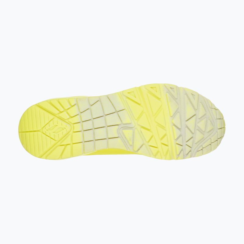 Women's shoes SKECHERS Uno Night Shades yellow 5