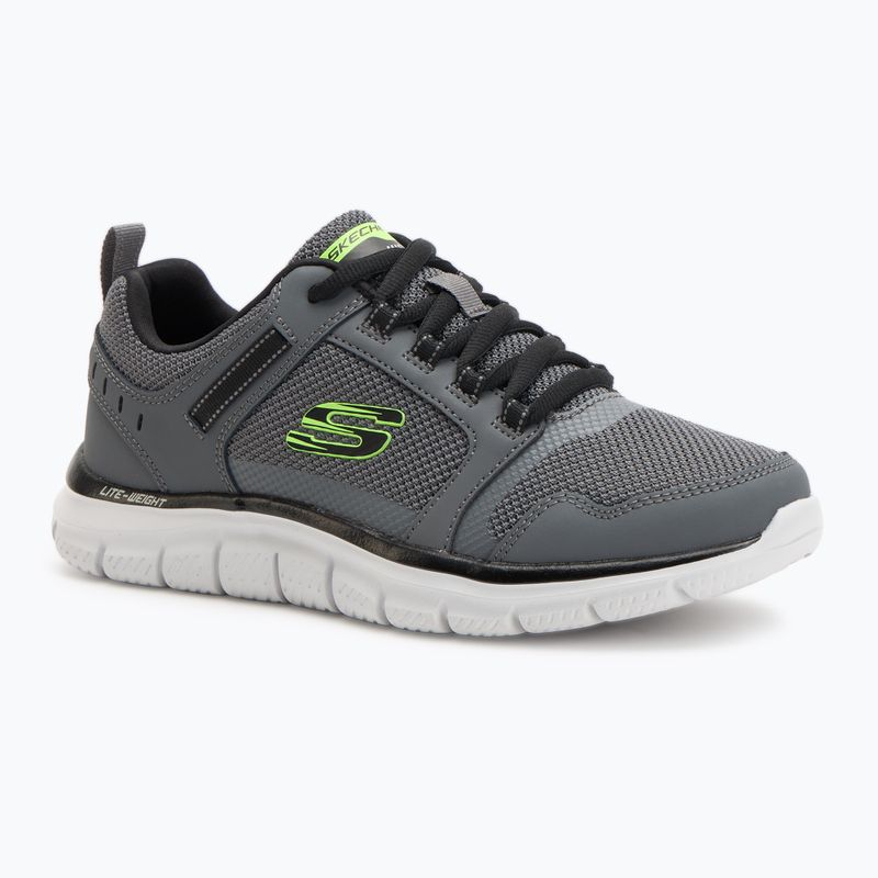 SKECHERS Track Knockhill men's shoes charcoal/black