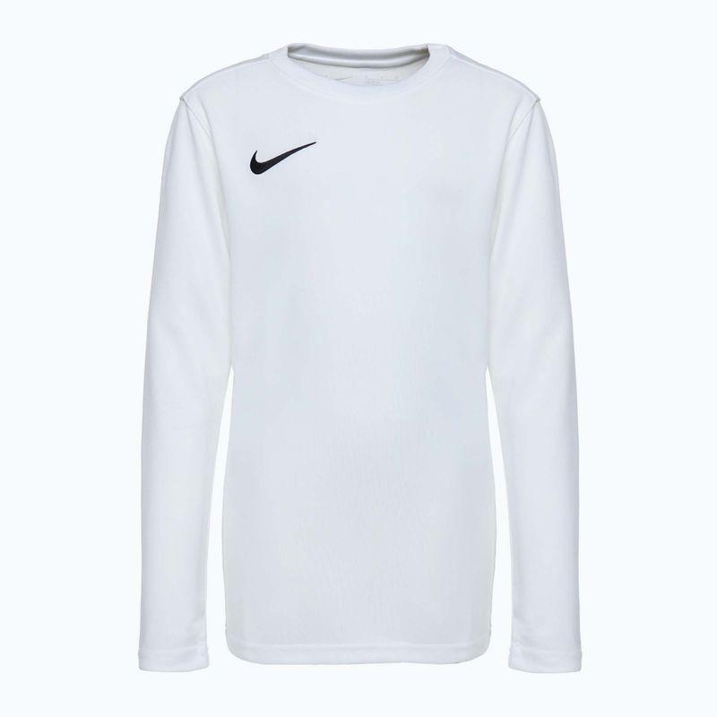 Nike Dri-Fit Park VII children's football longsleeve white/black