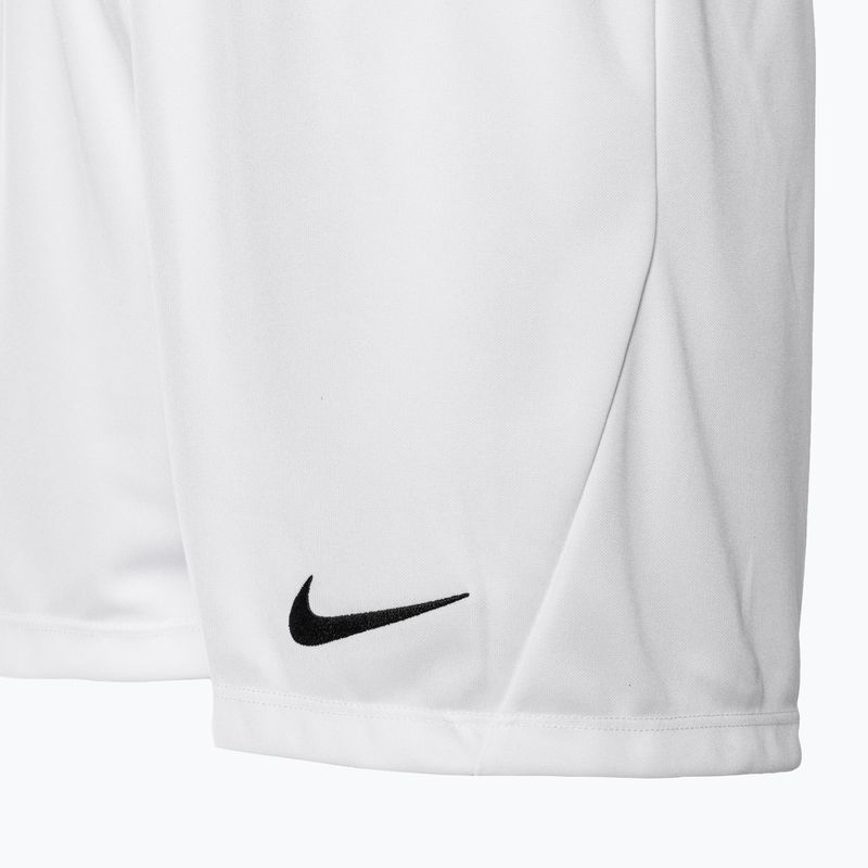 Women's Nike Dri-FIT Park III Knit Football Shorts white/black 3