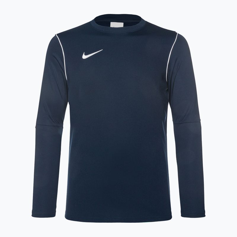 Men's Nike Dri-FIT Park 20 Crew obsidian/white football longsleeve